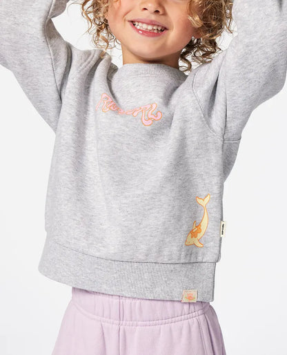 RAINBOW TIDE PRINT CREW - GIRL