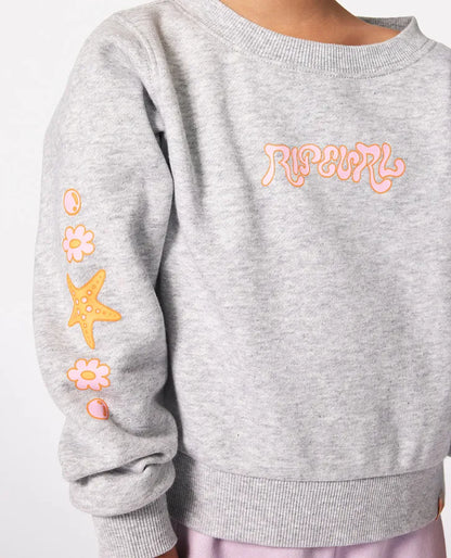 RAINBOW TIDE PRINT CREW - GIRL