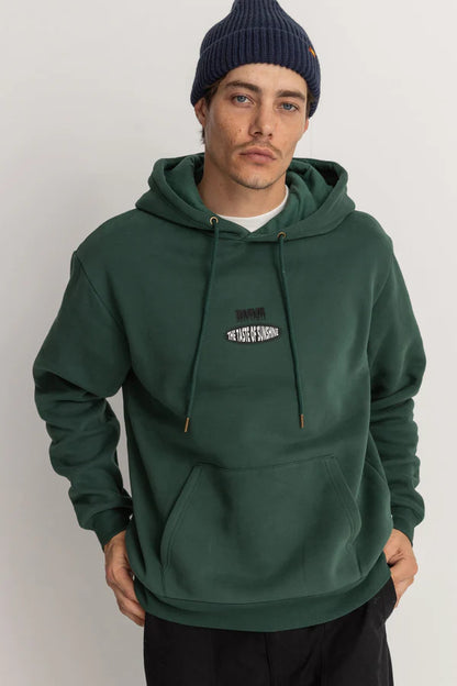 EMBROIDERED FLEECE HOOD