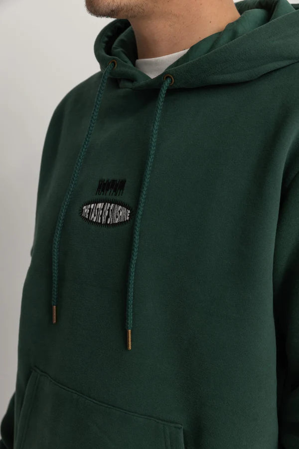 EMBROIDERED FLEECE HOOD