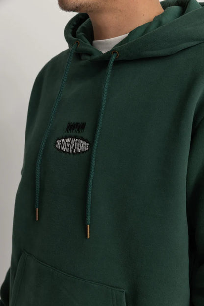 EMBROIDERED FLEECE HOOD