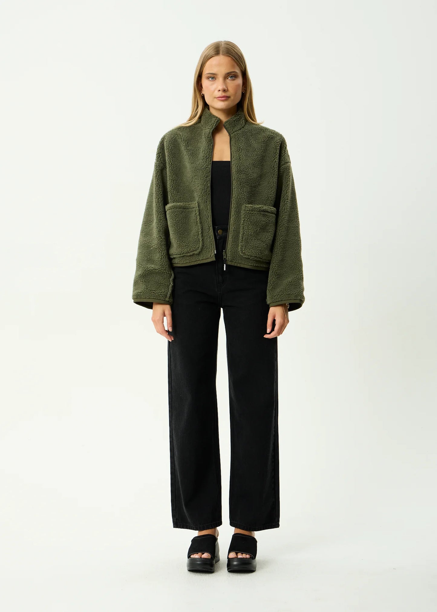 BERLIN - REVERSIBLE RECYCLED POLAR FLEECE JACKET