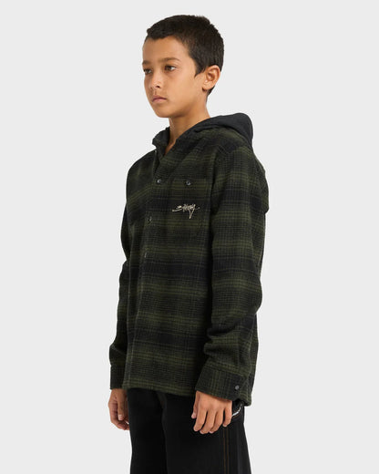 BOYS BAJA SURF FLANNEL