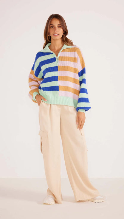 ATRID QUARTER ZIP JUMPER