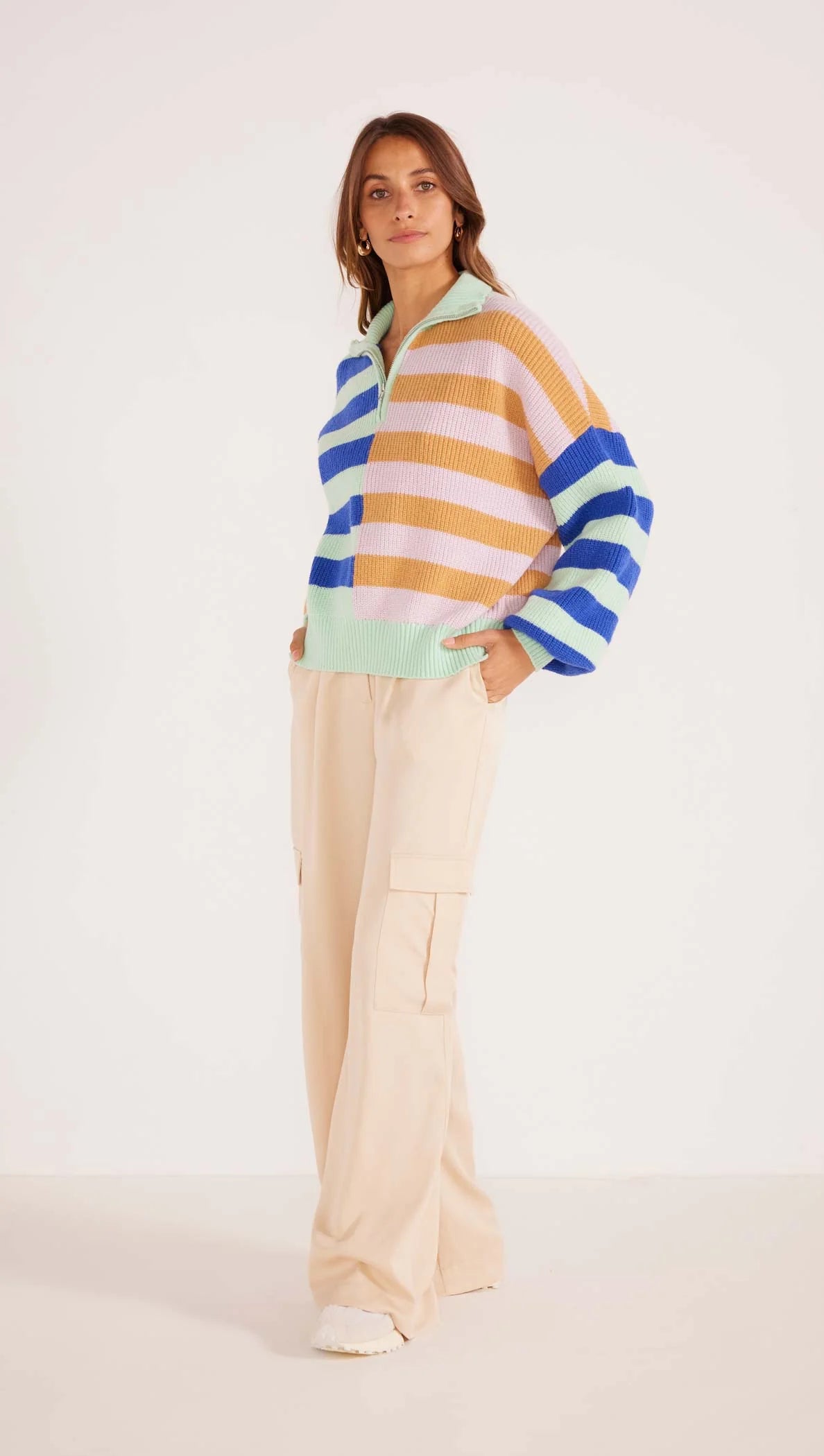 ATRID QUARTER ZIP JUMPER