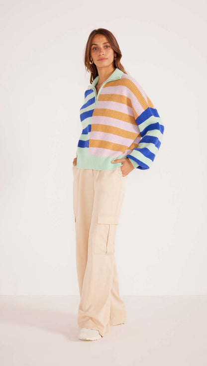 ATRID QUARTER ZIP JUMPER