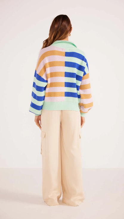 ATRID QUARTER ZIP JUMPER