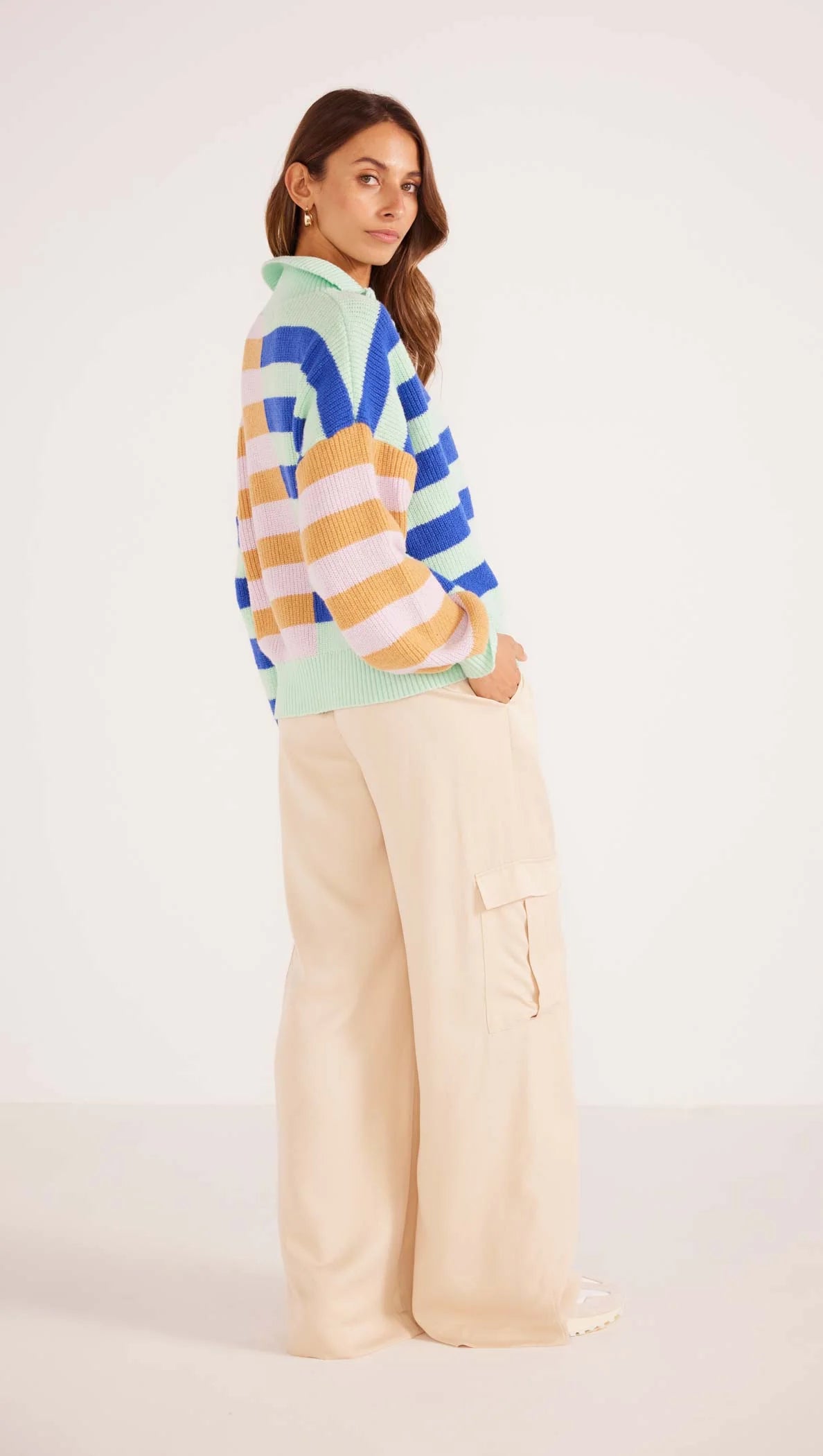 ATRID QUARTER ZIP JUMPER