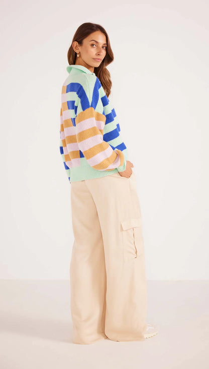 ATRID QUARTER ZIP JUMPER