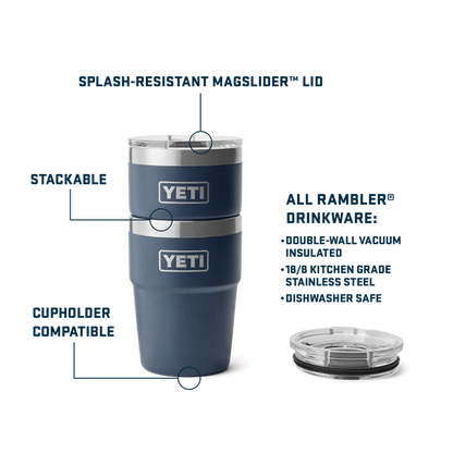 RAMBLER 16 OZ STACKABLE CUP