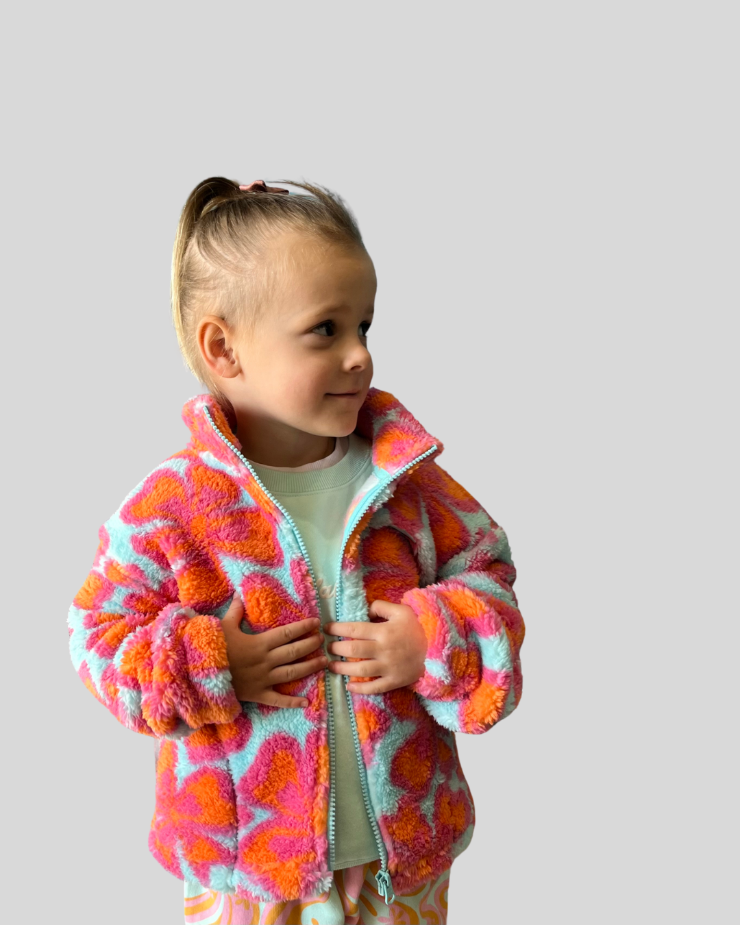 NEON ISLES POLAR FLEECE-GIRL
