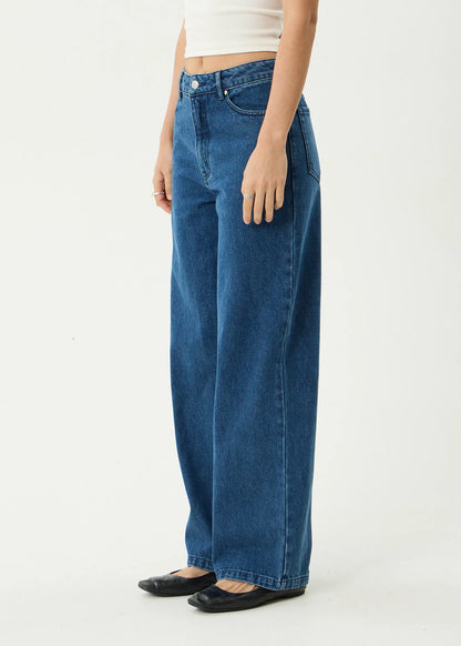BELLA - DENIM WIDE LEG BAGGY JEAN