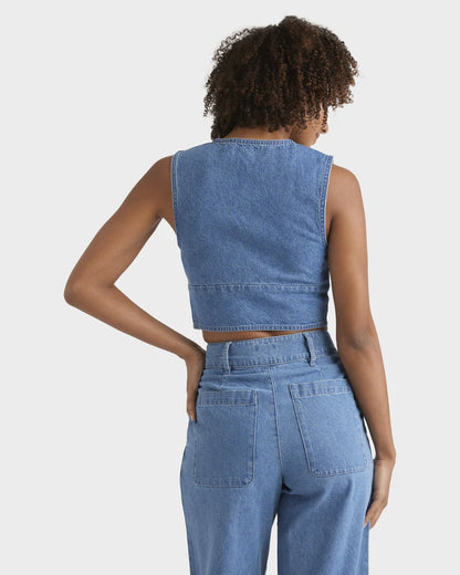 INDIGO SKIES TOP