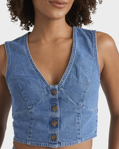 INDIGO SKIES TOP