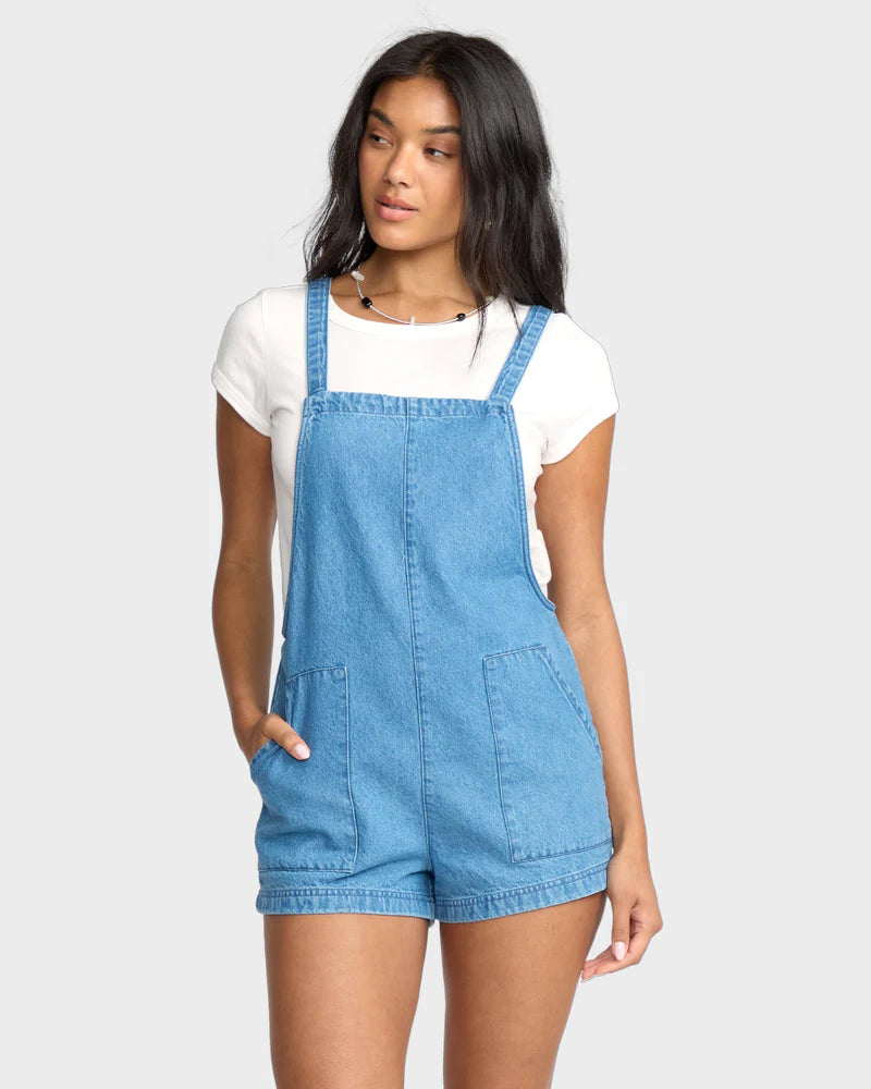 BEACH CRUSH DENIM OVERALL