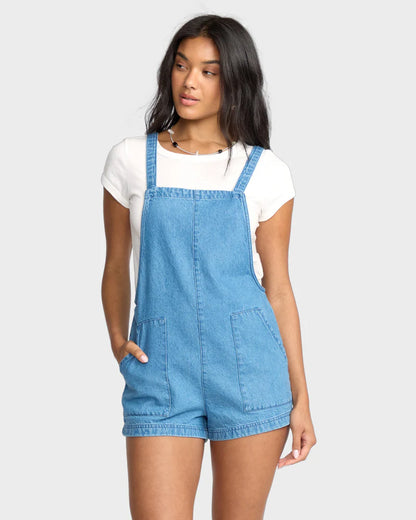 BEACH CRUSH DENIM OVERALL