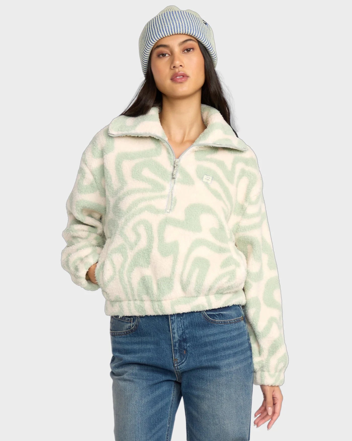 BARRA HALF ZIP FLC