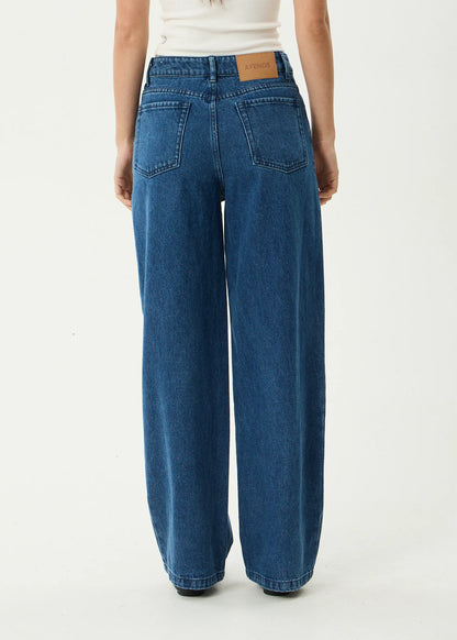 BELLA - DENIM WIDE LEG BAGGY JEAN