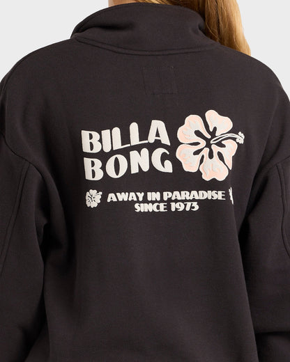 PARADISE HALF ZIP CREW