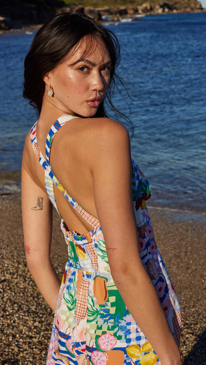 AL FRESCO MIDI DRESS
