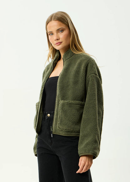 BERLIN - REVERSIBLE RECYCLED POLAR FLEECE JACKET