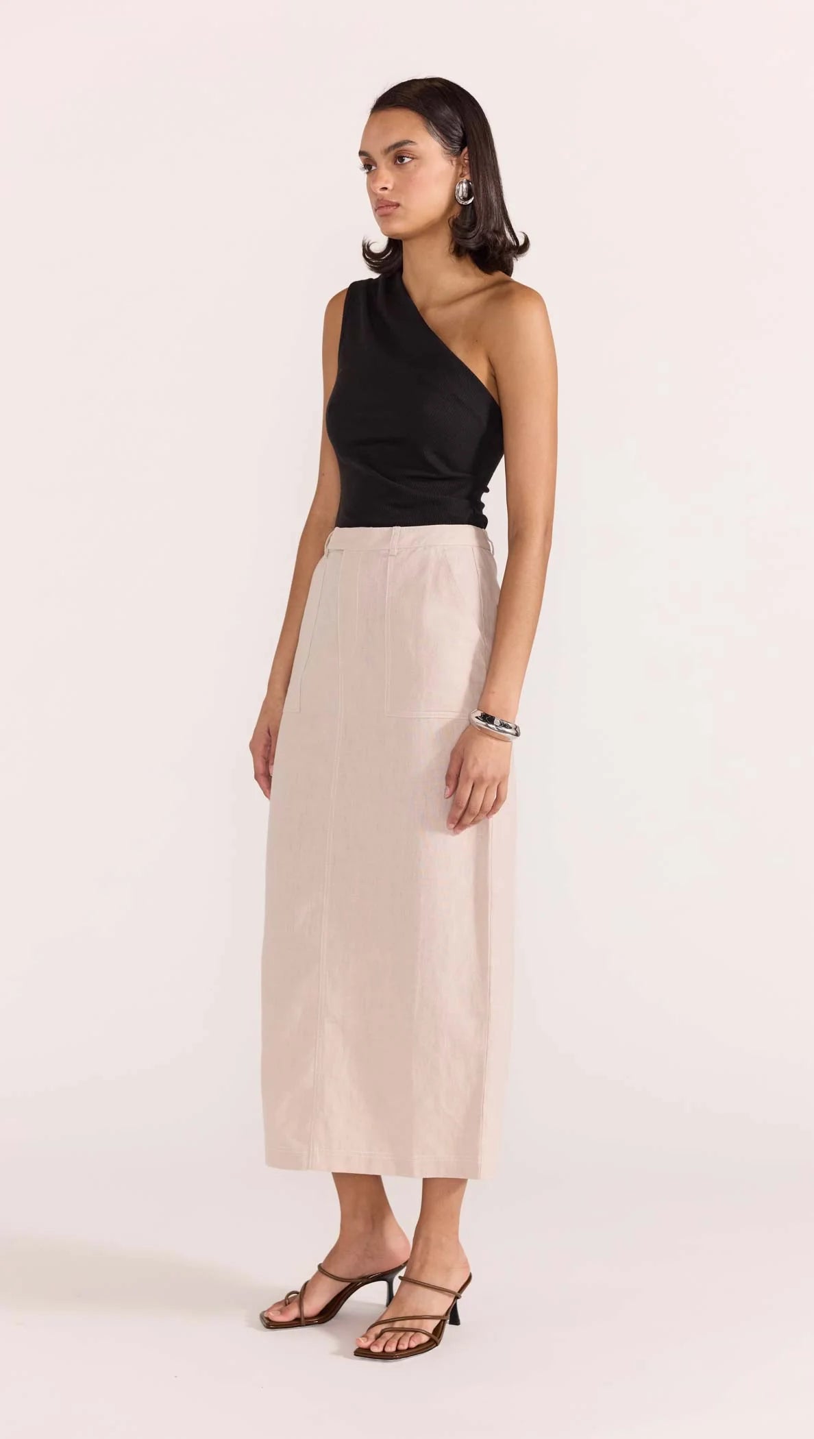DYLAN ONE SHOULDER TOP