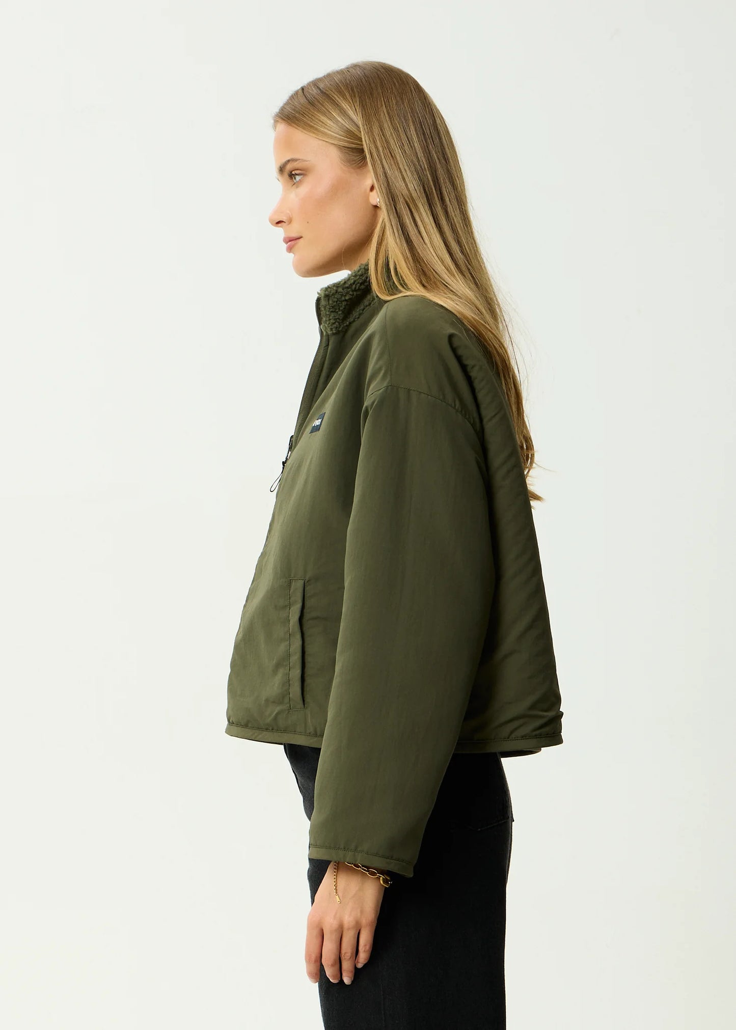 BERLIN - REVERSIBLE RECYCLED POLAR FLEECE JACKET