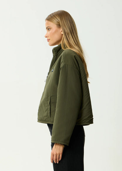 BERLIN - REVERSIBLE RECYCLED POLAR FLEECE JACKET