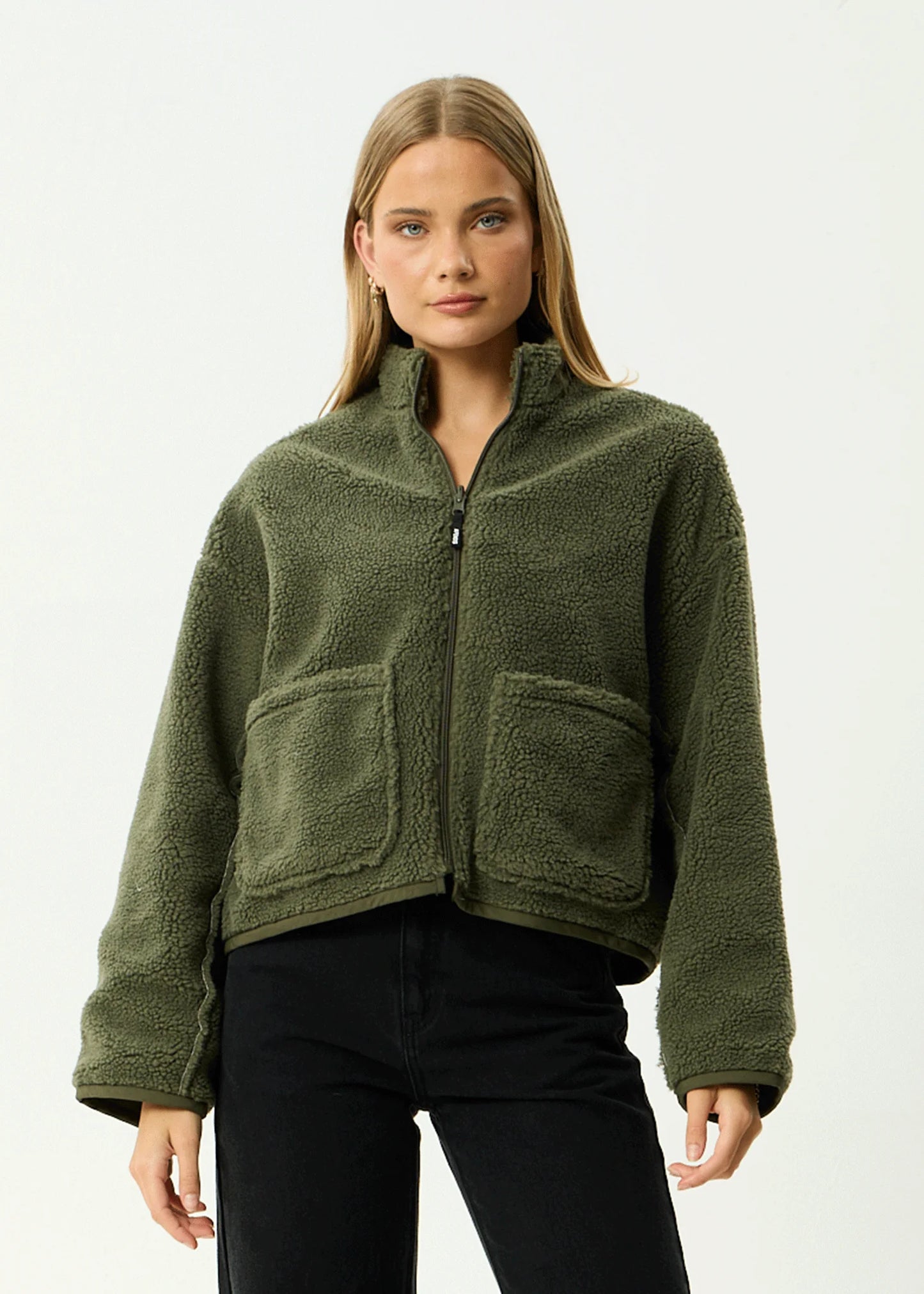 BERLIN - REVERSIBLE RECYCLED POLAR FLEECE JACKET