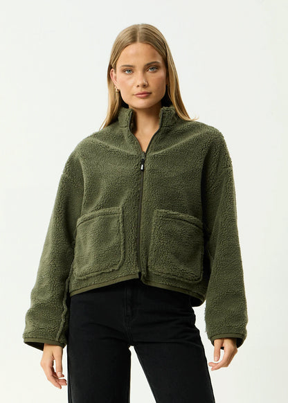 BERLIN - REVERSIBLE RECYCLED POLAR FLEECE JACKET
