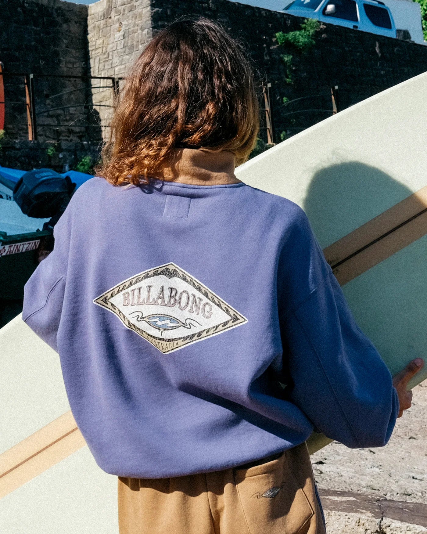 WAVE BREAK HALF ZIP CREW