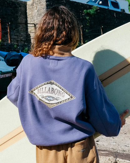 WAVE BREAK HALF ZIP CREW