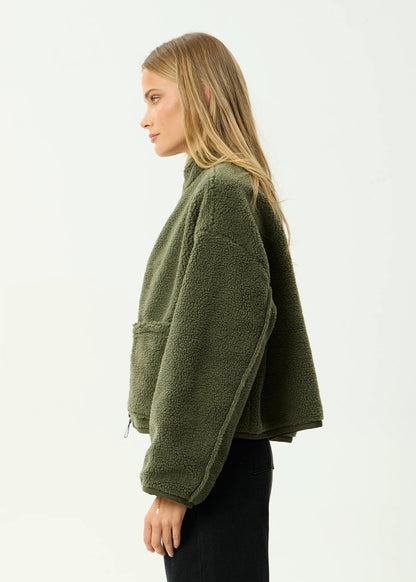 BERLIN - REVERSIBLE RECYCLED POLAR FLEECE JACKET