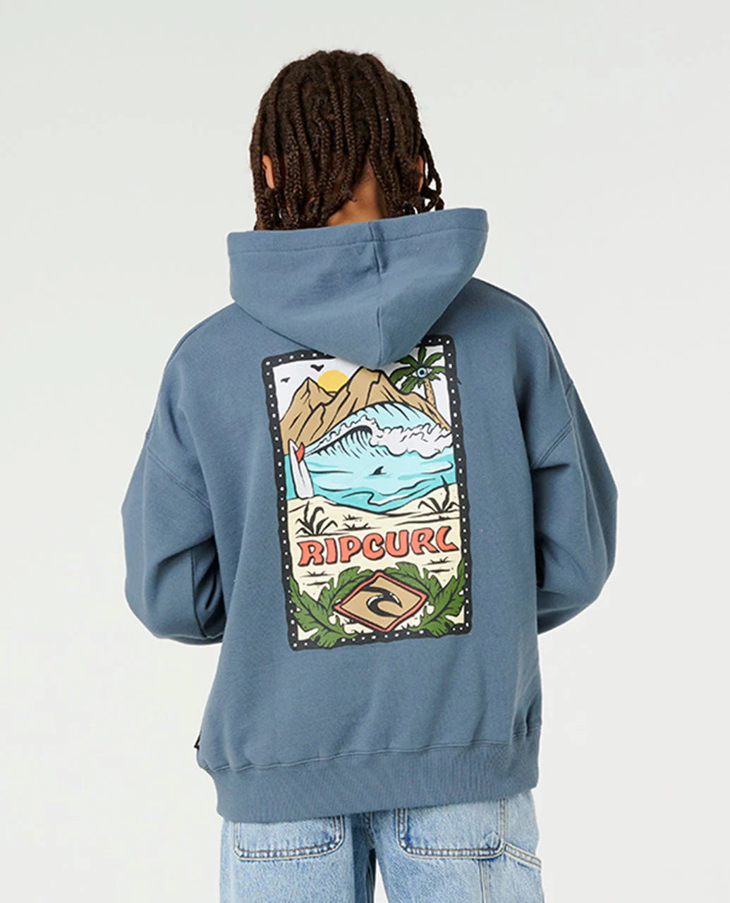 SUNSET SESH ART HOOD - BOY
