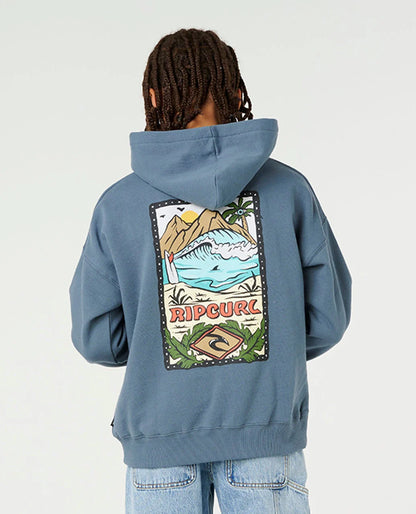 SUNSET SESH ART HOOD - BOY