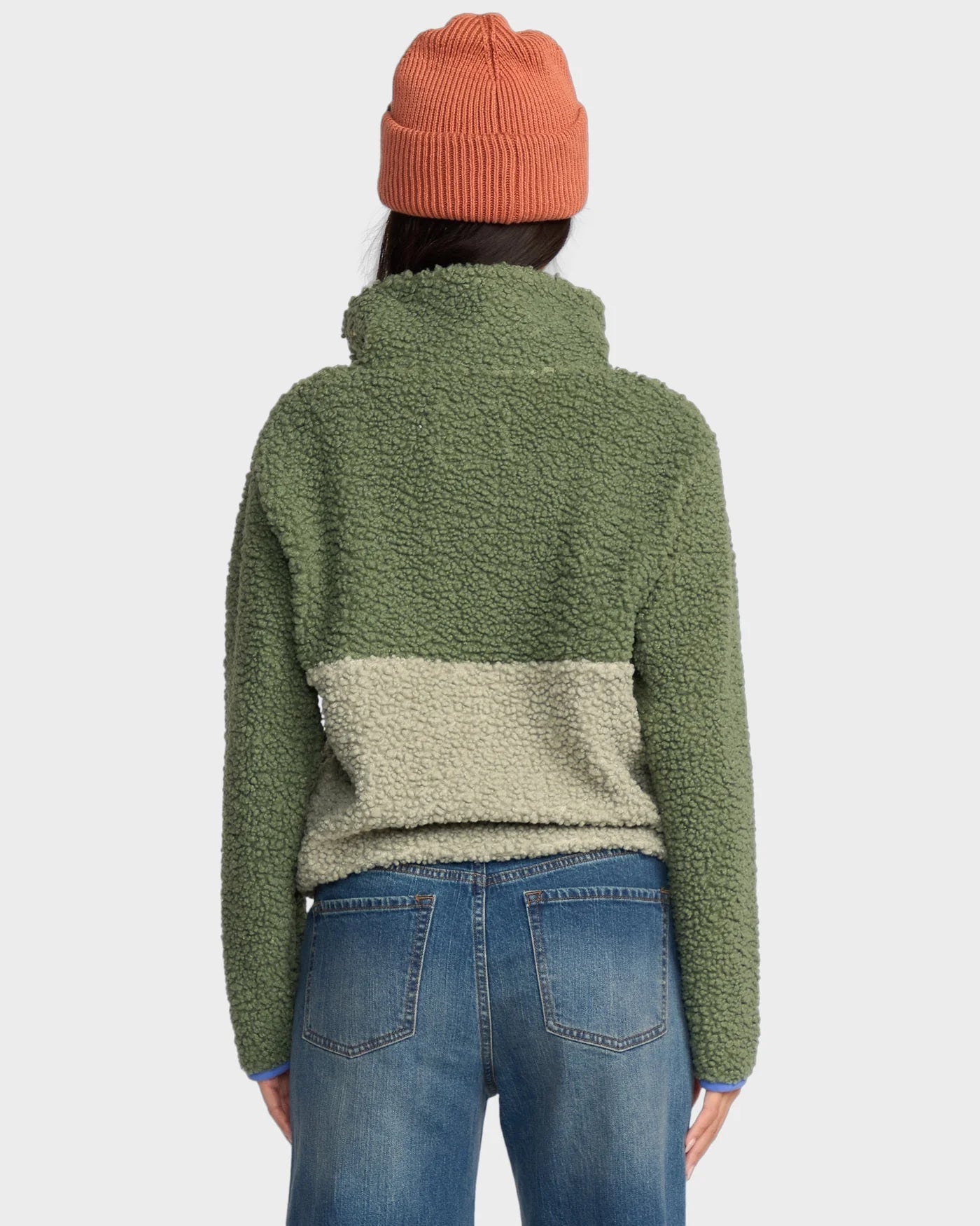 HORIZON MOCK NECK HALF ZIP FLC