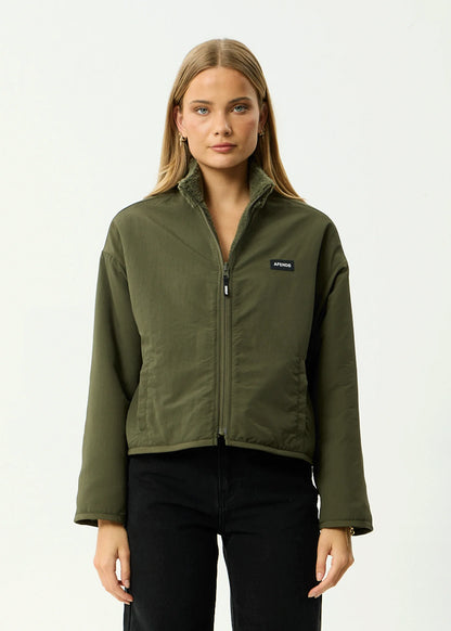 BERLIN - REVERSIBLE RECYCLED POLAR FLEECE JACKET