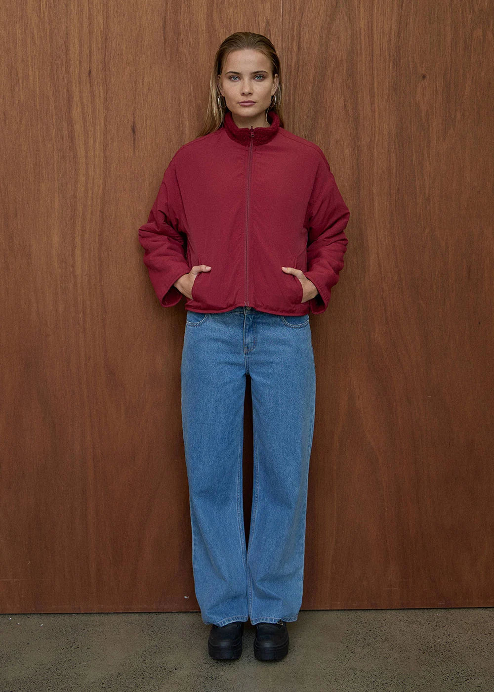BERLIN - REVERSIBLE POLAR FLEECE JACKET