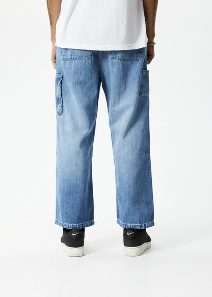 Richmond - Hemp Denim Workwear Jean - Worn Blue