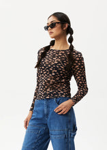 Load image into Gallery viewer, Hazey - Sheer Long Sleeve Top

