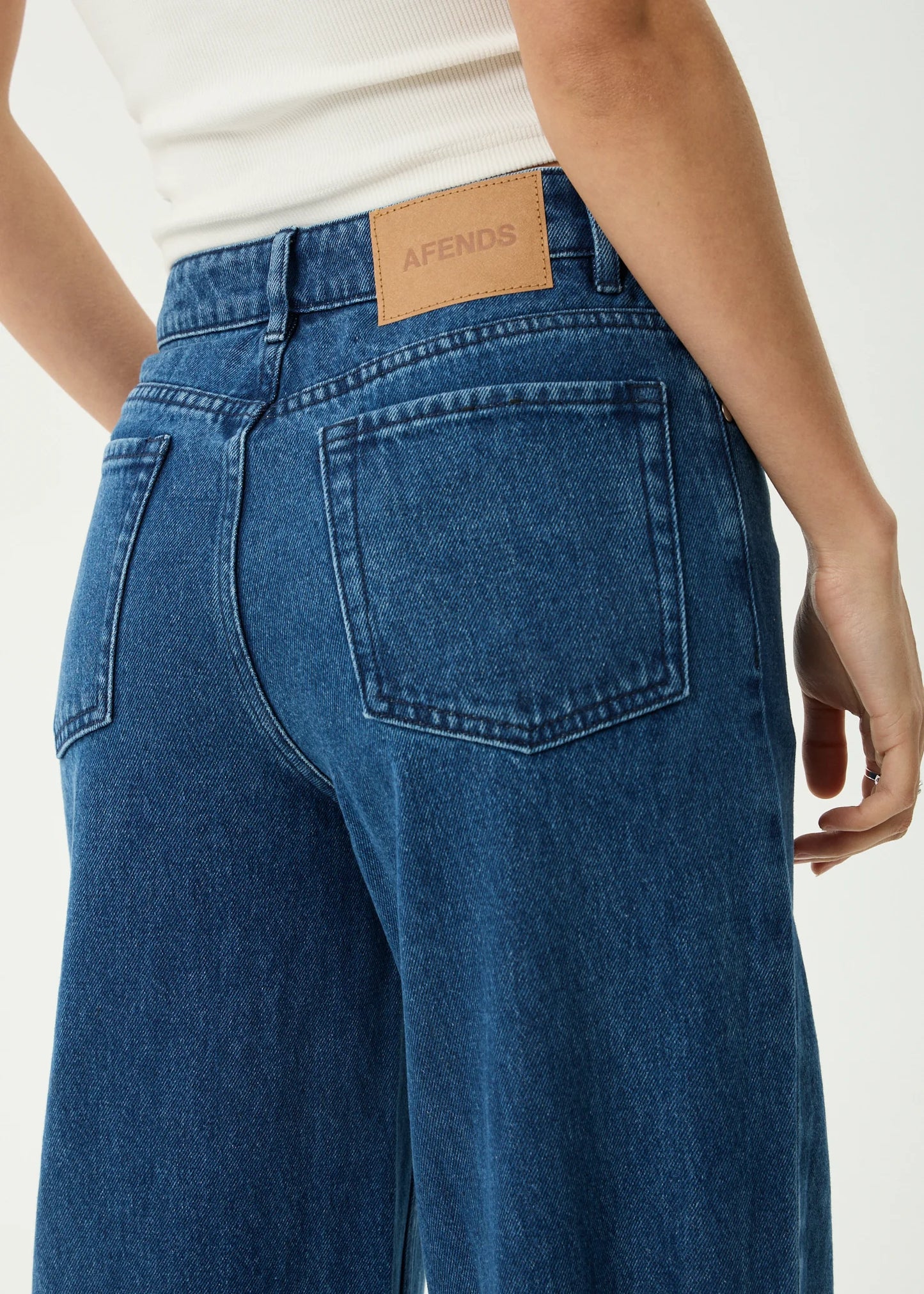 BELLA - DENIM WIDE LEG BAGGY JEAN