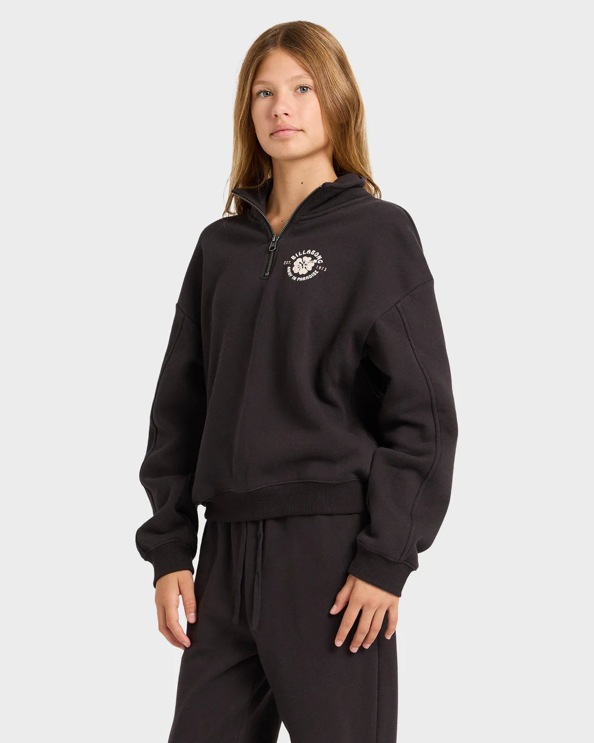PARADISE HALF ZIP CREW