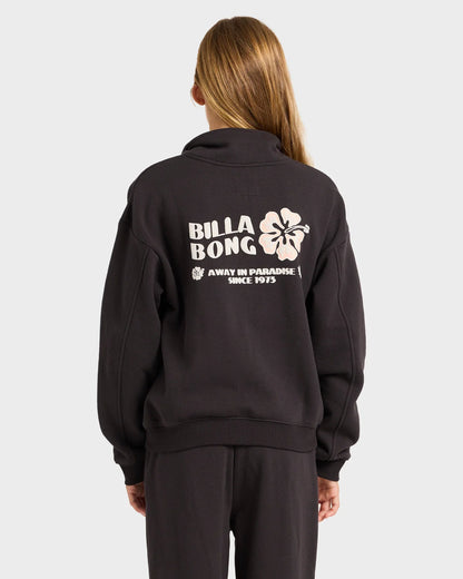 PARADISE HALF ZIP CREW