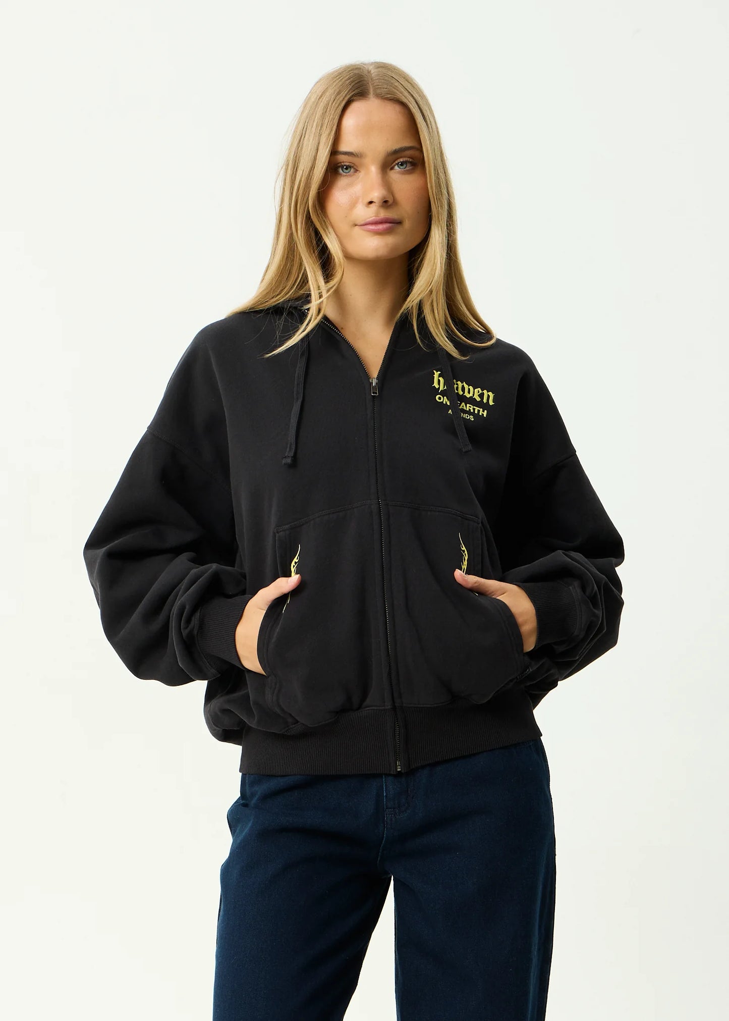 HEAVEN - BOXY ZIP HOOD