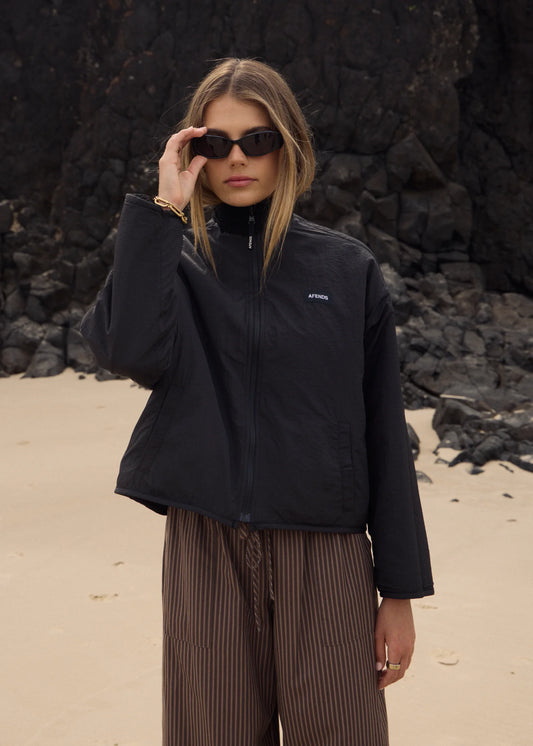 BERLIN - REVERSIBLE  POLAR FLEECE JACKET