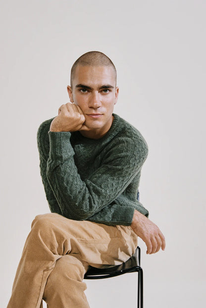 MOHAIR FISHERMANS KNIT