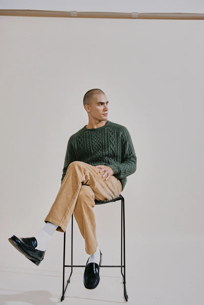 MOHAIR FISHERMANS KNIT