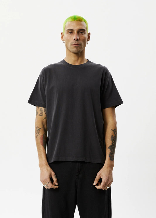 Genesis - Heavy Boxy Tee - Stone Black