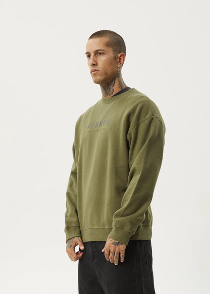Thrown Out - Crew Neck - Military