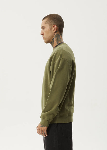 Thrown Out - Crew Neck - Military